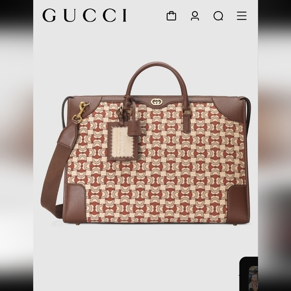 Gucci Other - GUCCI NWOT BAULETTO XL DUFFLE TRAVEL‎ BAG